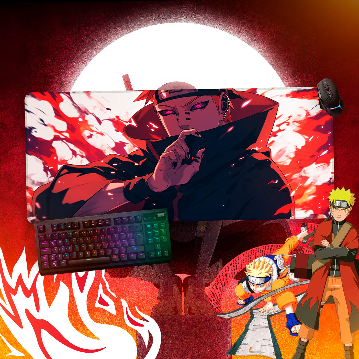 Mousepads Naruto 80x40cm