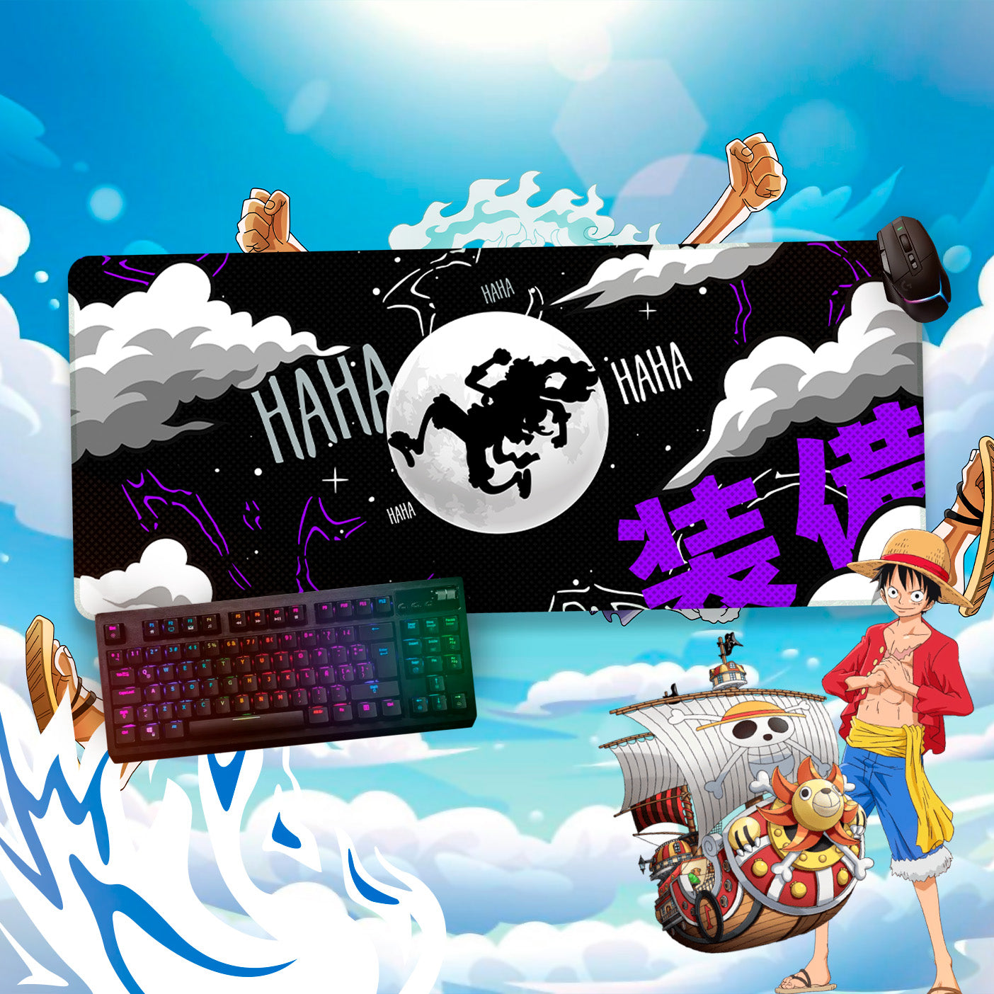 Mousepads One Piece 80x40cm