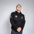 POLERA CON CIERRE T1 NEGRA