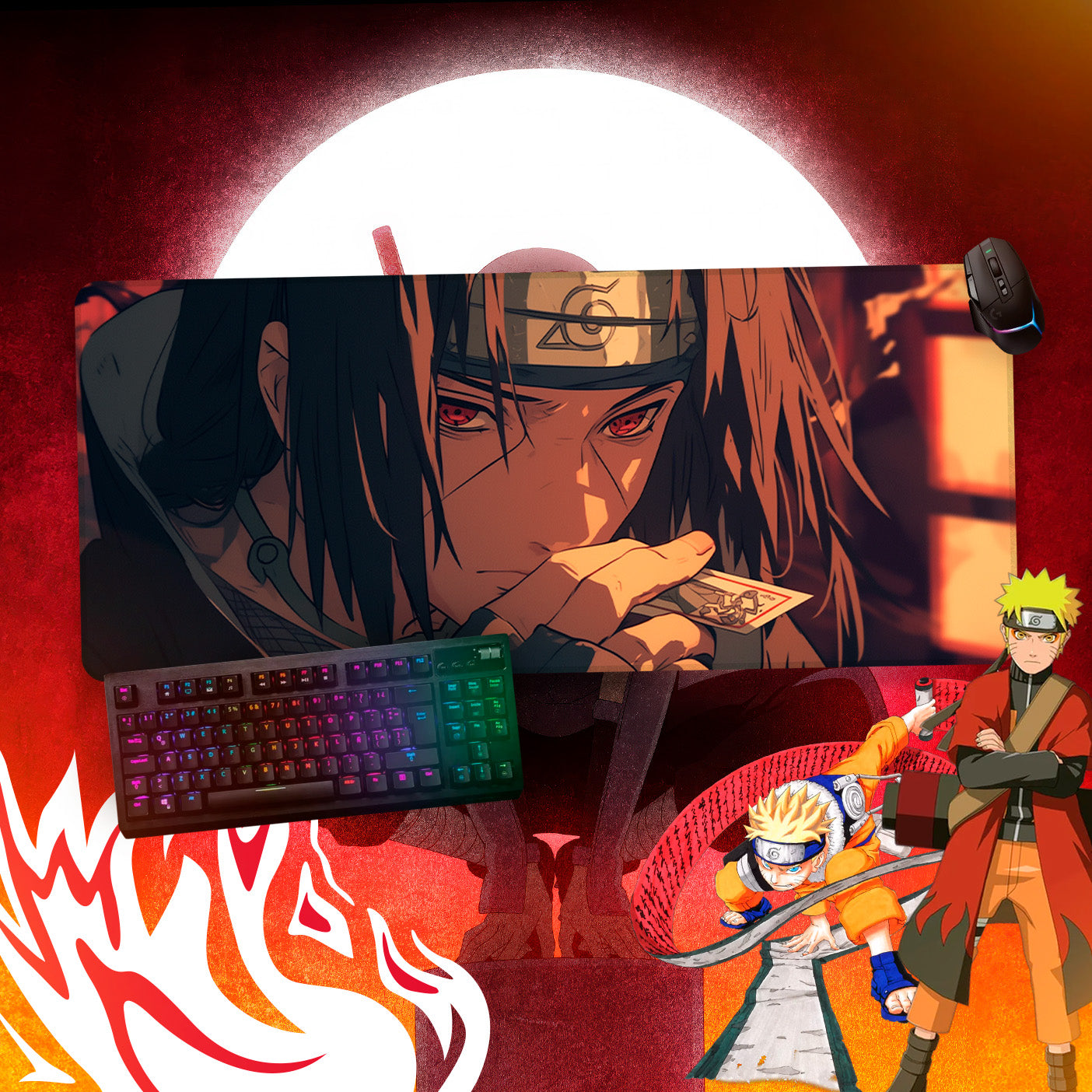 Mousepads Naruto 80x40cm