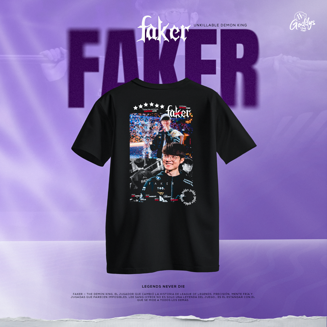 CAMISETA FAKER CHAMPION