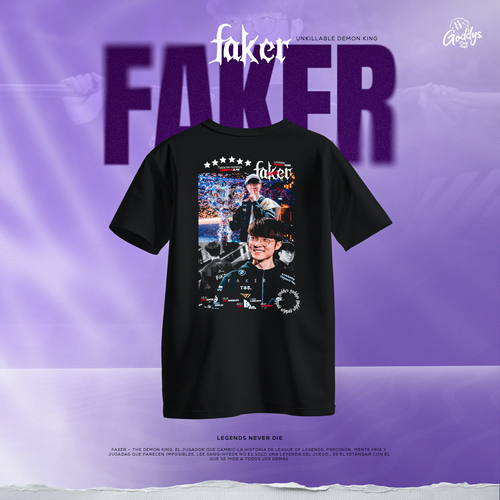 CAMISETA FAKER CHAMPION