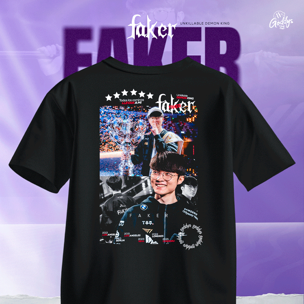 CAMISETA FAKER CHAMPION