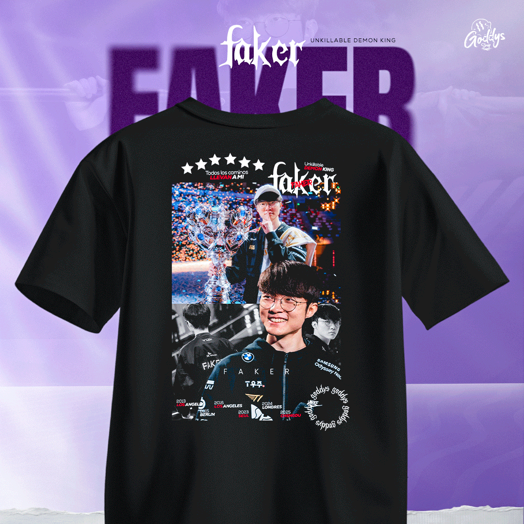 CAMISETA FAKER CHAMPION