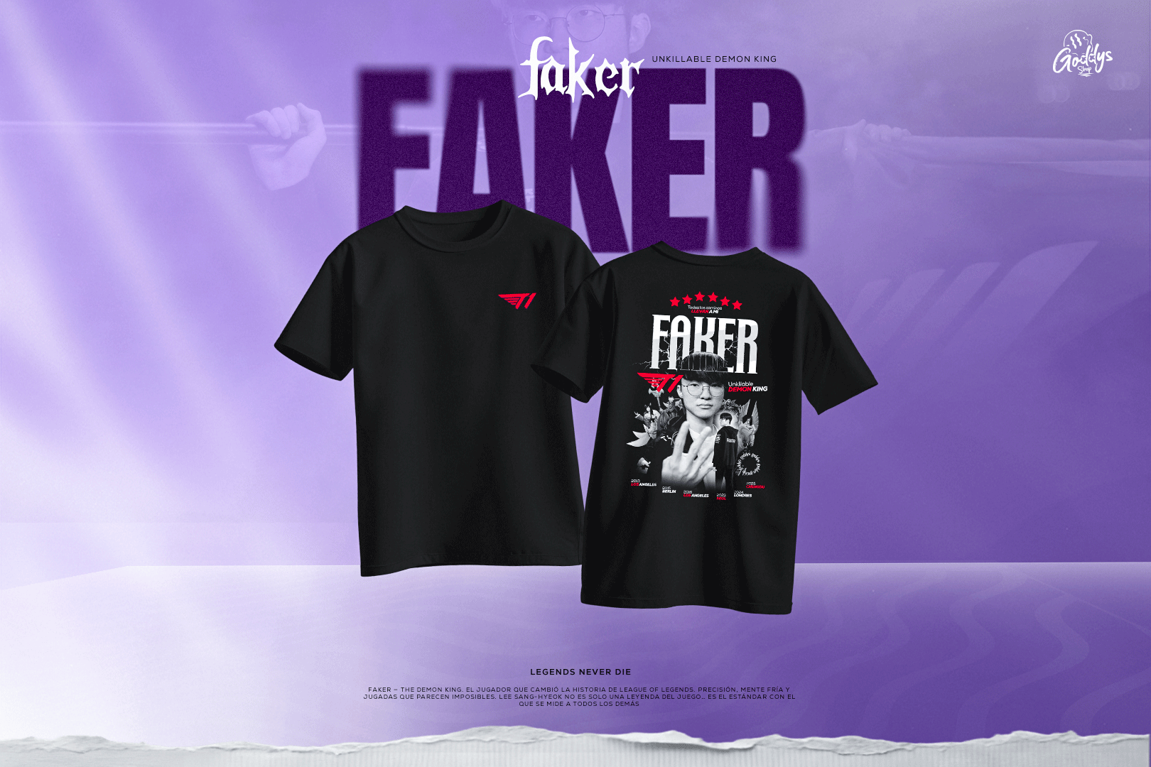CAMISETA FAKER V2