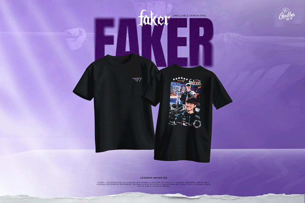 CAMISETA FAKER CHAMPION