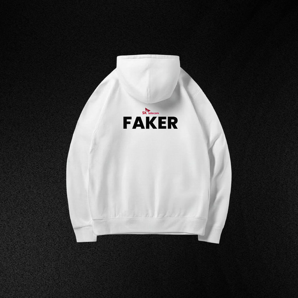 POLERA CON CIERRE T1 BLANCA