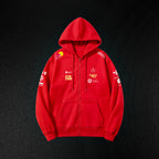 POLERA CON CIERRE T1 ROJA