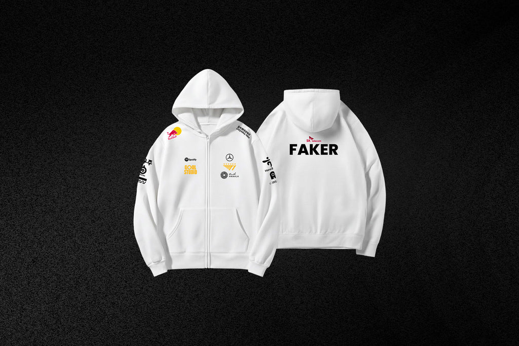 POLERA CON CIERRE T1 BLANCA