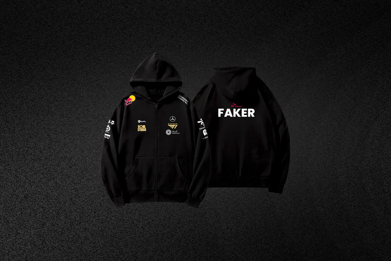 POLERA CON CIERRE T1 NEGRA