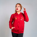 POLERA CON CIERRE T1 ROJA